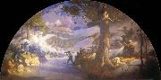 NC Wyeth The Battle of Wilson-s Creek painting